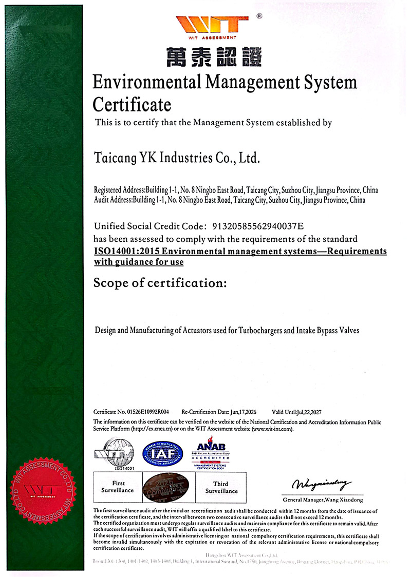 Certificate honor